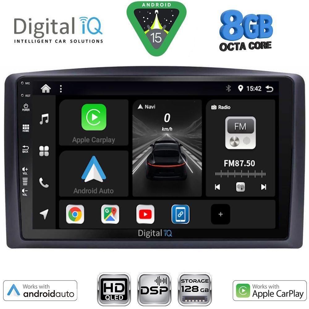 Βλησαρούλης Car Center - DIGITAL IQ BXF 7421_CPAA (10inc) MULTIMEDIA TABLET for MERCEDES VITO – VIANO  (W447) mod. 2015-2022