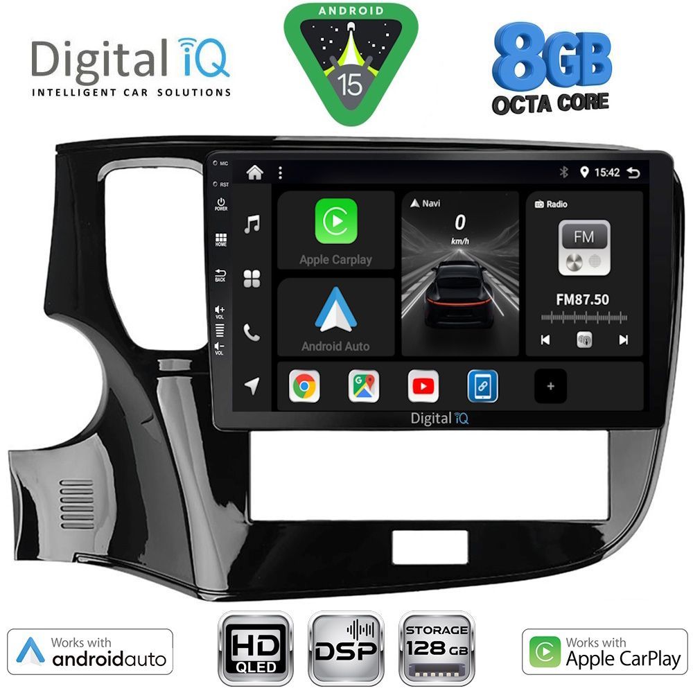 Βλησαρούλης Car Center - DIGITAL IQ BXF 7440_CPAA (10inc) MULTIMEDIA TABLET for MITSUBISHI OUTLANDER mod. 2020-2022