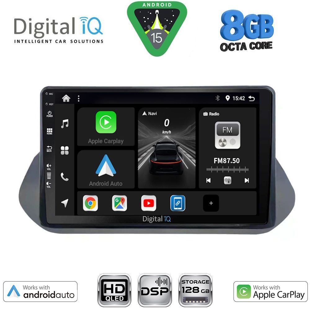 Βλησαρούλης Car Center - DIGITAL IQ BXF 7469_CPAA (10inc) MULTIMEDIA TABLET for NISSAN QASHQAI mod. 2021-2024