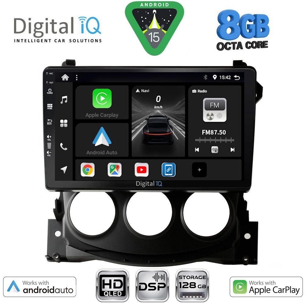 Βλησαρούλης Car Center - DIGITAL IQ BXF 7479_CPAA (9inc) MULTIMEDIA TABLET for NISSAN 370Z mod. 2009-2012