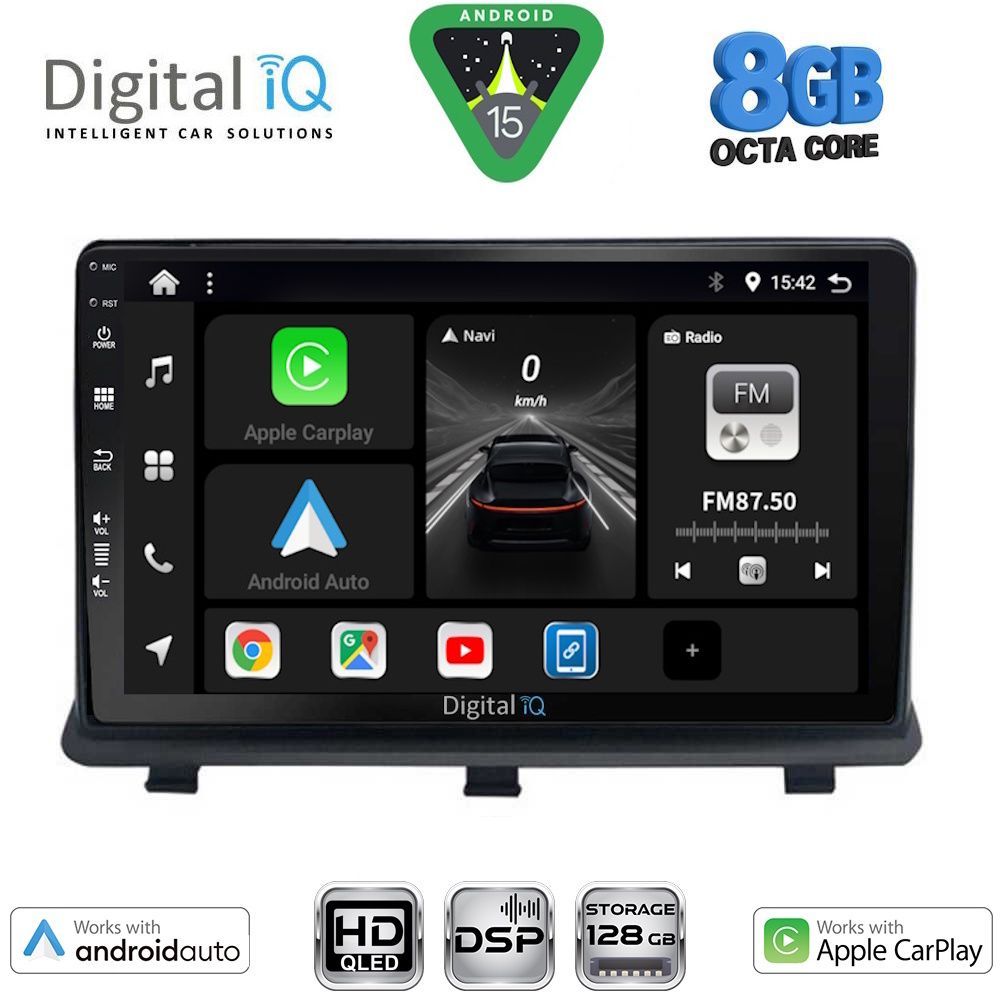 Βλησαρούλης Car Center - DIGITAL IQ BXF 7480_CPAA (9inc) MULTIMEDIA TABLET for OPEL ANTARA mod. 2006-2016