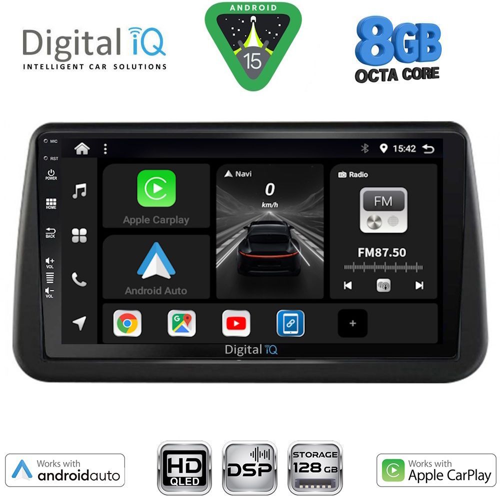Βλησαρούλης Car Center - DIGITAL IQ BXF 7494_CPAA (9inc) MULTIMEDIA TABLET for OPEL MERIVA mod. 2010-2017