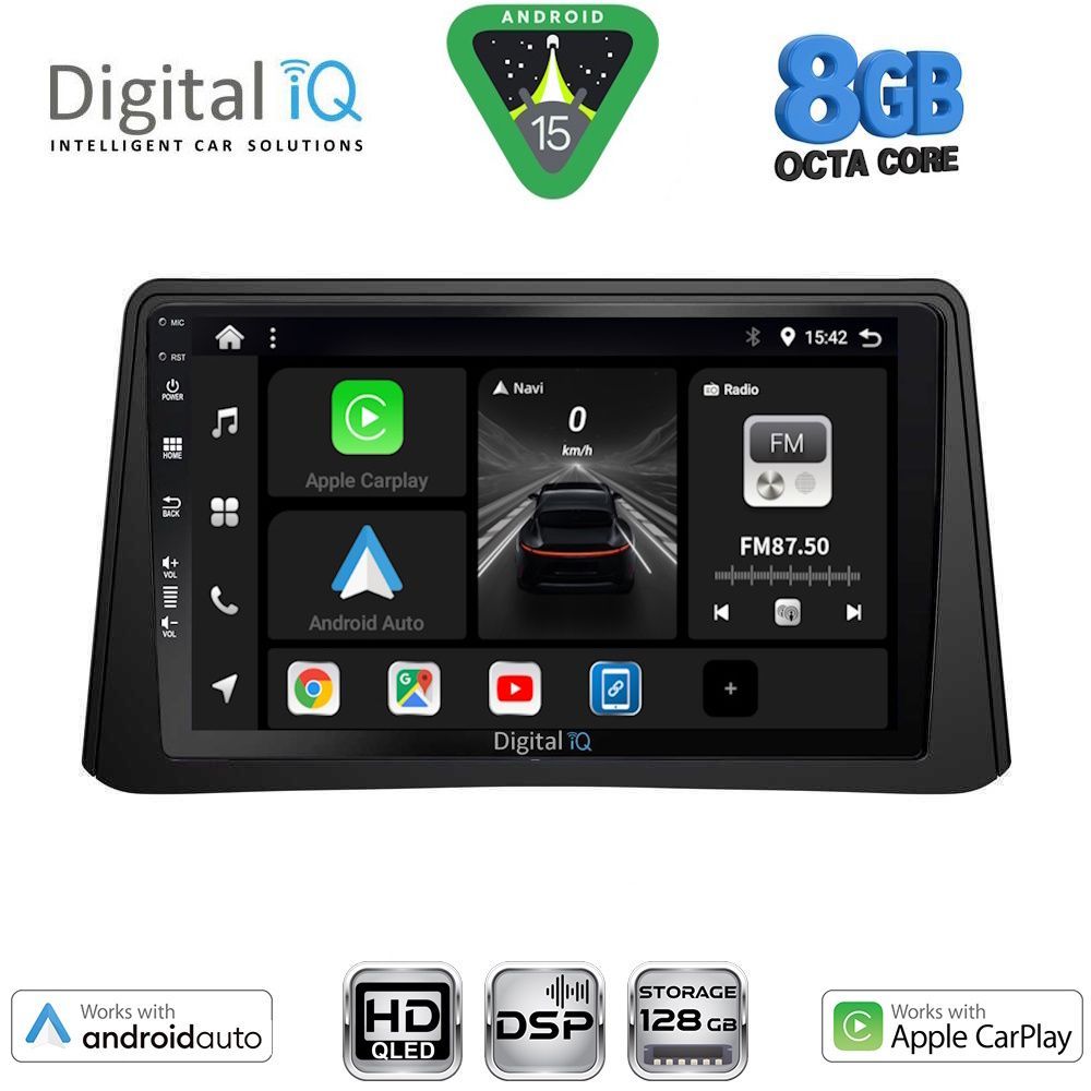 Βλησαρούλης Car Center - DIGITAL IQ BXF 7496_CPAA (9inc) MULTIMEDIA TABLET for OPEL MOKKA mod. 2012-2015