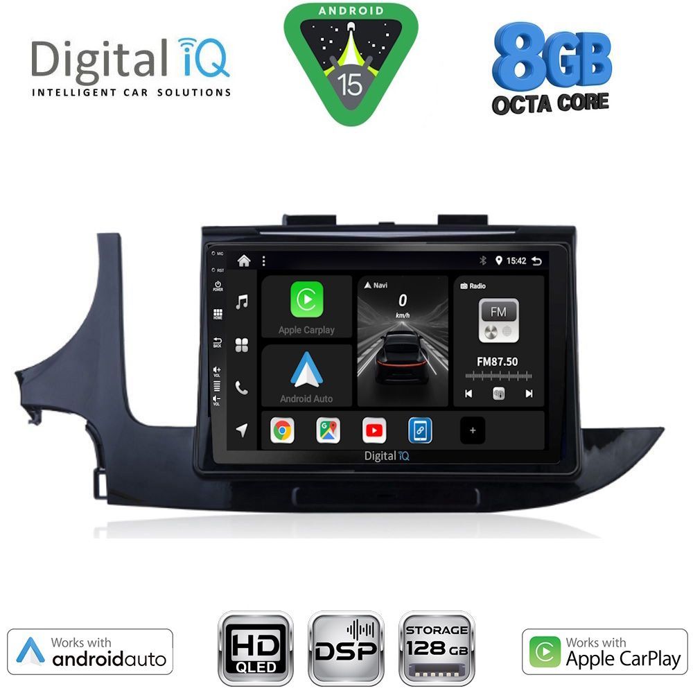 Βλησαρούλης Car Center - DIGITAL IQ BXF 7497_CPAA (9inc) MULTIMEDIA TABLET for OPEL MOKKA mod. 2016-2021