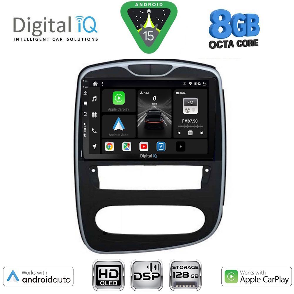 Βλησαρούλης Car Center - DIGITAL IQ BXF 7545_CPAA (10inc) MULTIMEDIA TABLET for RENAULT CLIO mod. 2016-2019