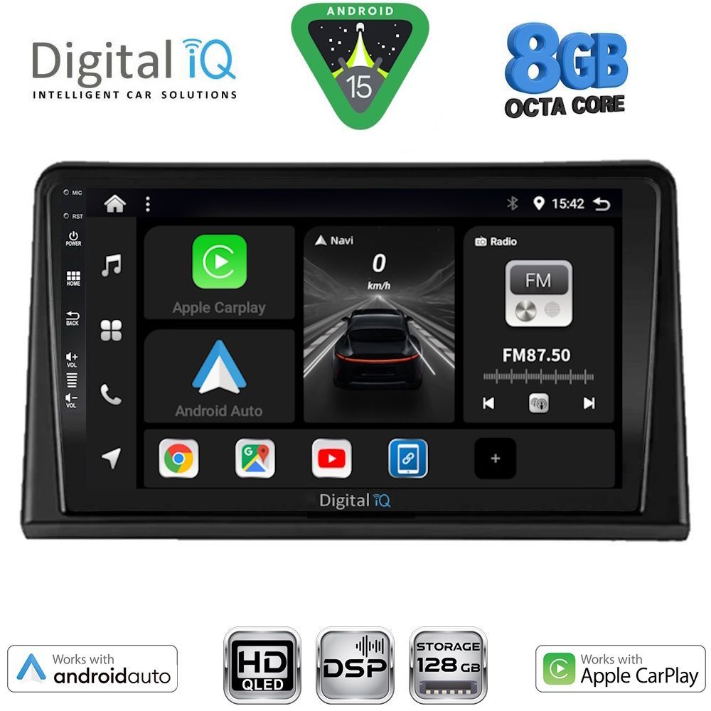 Βλησαρούλης Car Center - DIGITAL IQ BXF 7548_CPAA (9inc) MULTIMEDIA TABLET for RENAULT EXPRESS mod. 2020-2026