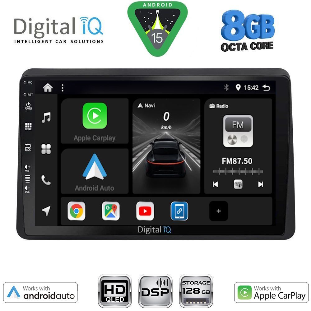 Βλησαρούλης Car Center - DIGITAL IQ BXF 7553_CPAA (10inc) MULTIMEDIA TABLET for NISSAN NV400 – OPEL MOVANO – RENAULT MASTER mod. 2020-2026