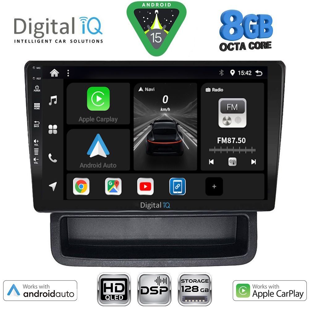 Βλησαρούλης Car Center - DIGITAL IQ BXF 7559_CPAA (10inc) MULTIMEDIA TABLET for OPEL VIVARO – RENAULT TRAFIC - NISSAN PRIMASTAR mod. 2004-2015