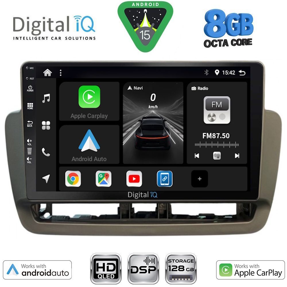 Βλησαρούλης Car Center - DIGITAL IQ BXF 7572_CPAA (9inc) MULTIMEDIA TABLET for SEAT IBIZA mod. 2012-2015