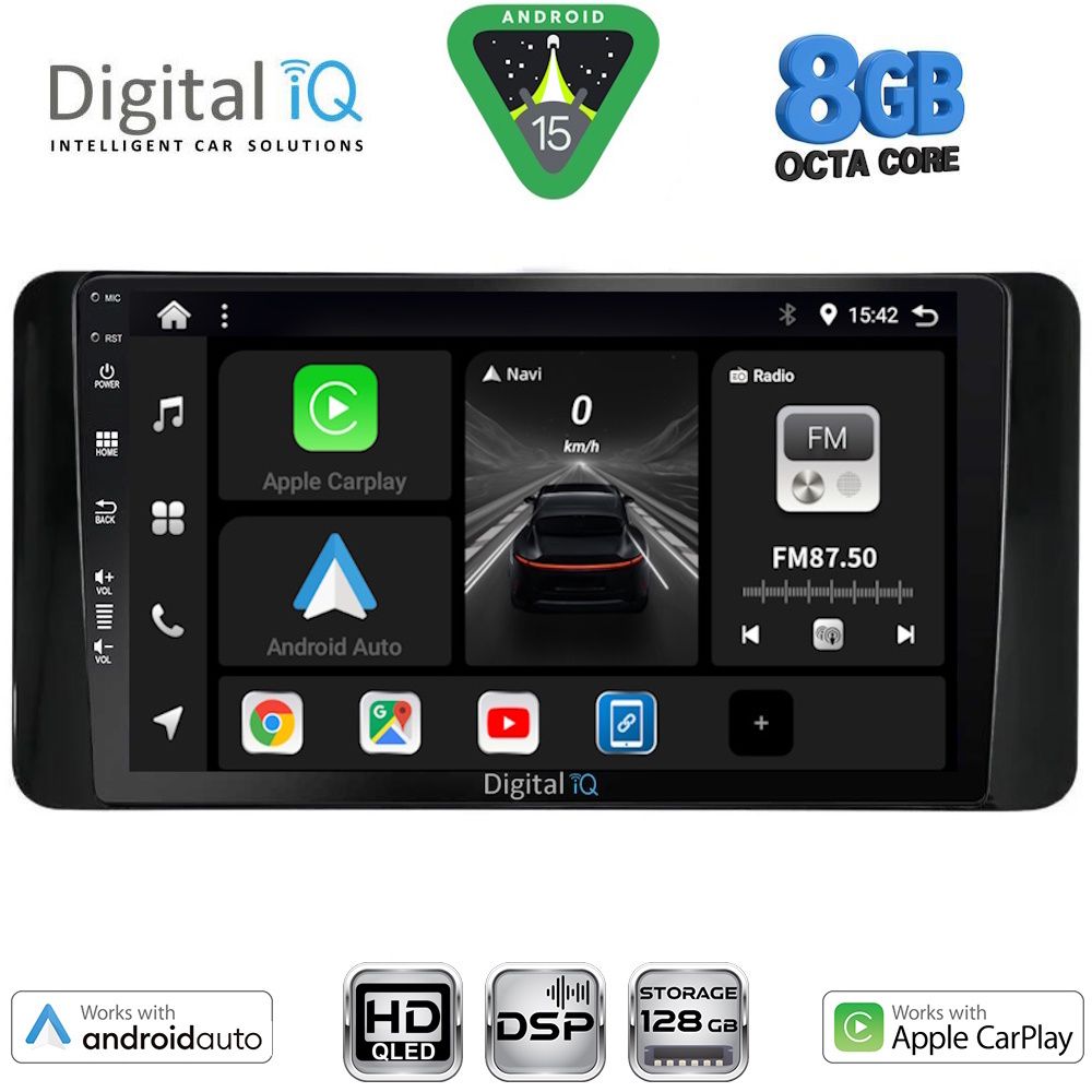 Βλησαρούλης Car Center - DIGITAL IQ BXF 7586_CPAA (10inc) MULTIMEDIA TABLET for SKODA KAMIQ mod. 2018-2026
