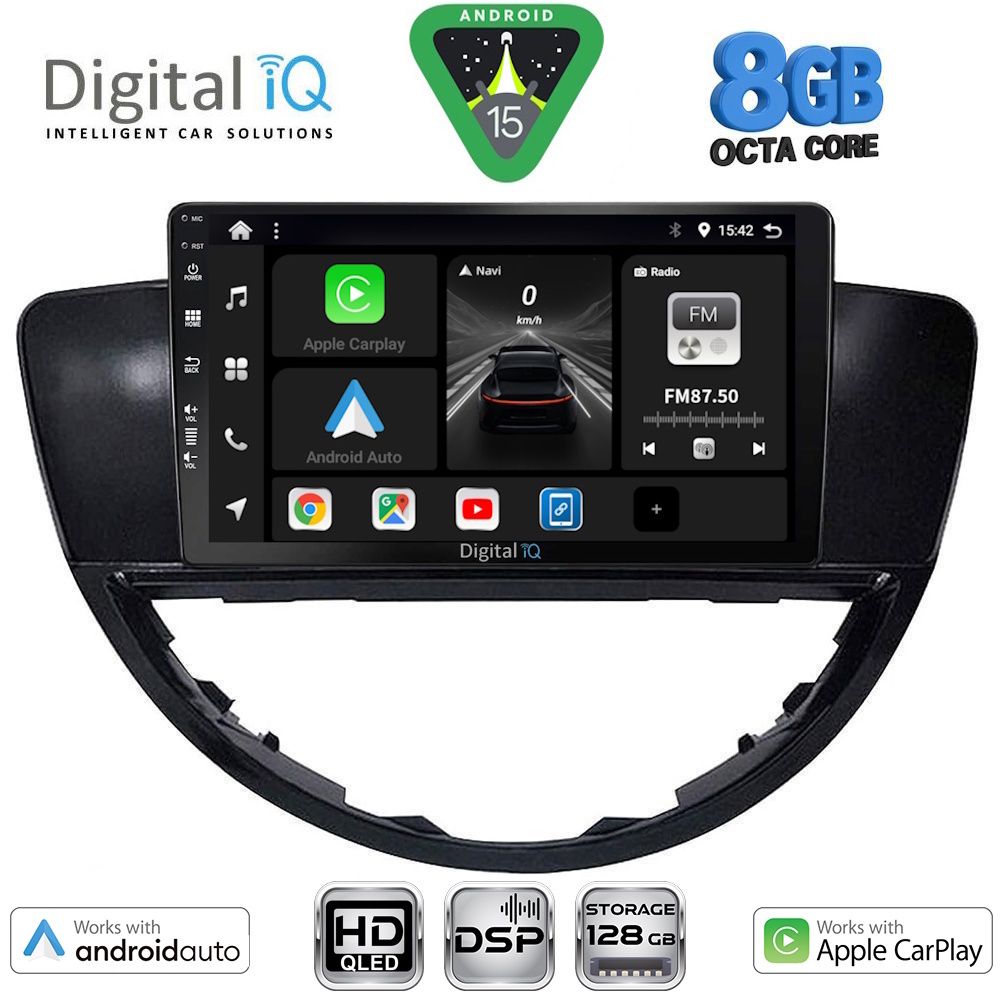 Βλησαρούλης Car Center - DIGITAL IQ BXF 7660_CPAA (9inc) MULTIMEDIA TABLET for SUBARU TRIBECA mod. 2007-2014