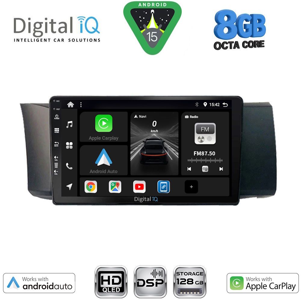 Βλησαρούλης Car Center - DIGITAL IQ BXF 7669_CPAA (9inc) MULTIMEDIA TABLET for TOYOTA GT86 - SUBARU BRZ mod. 2012-2026