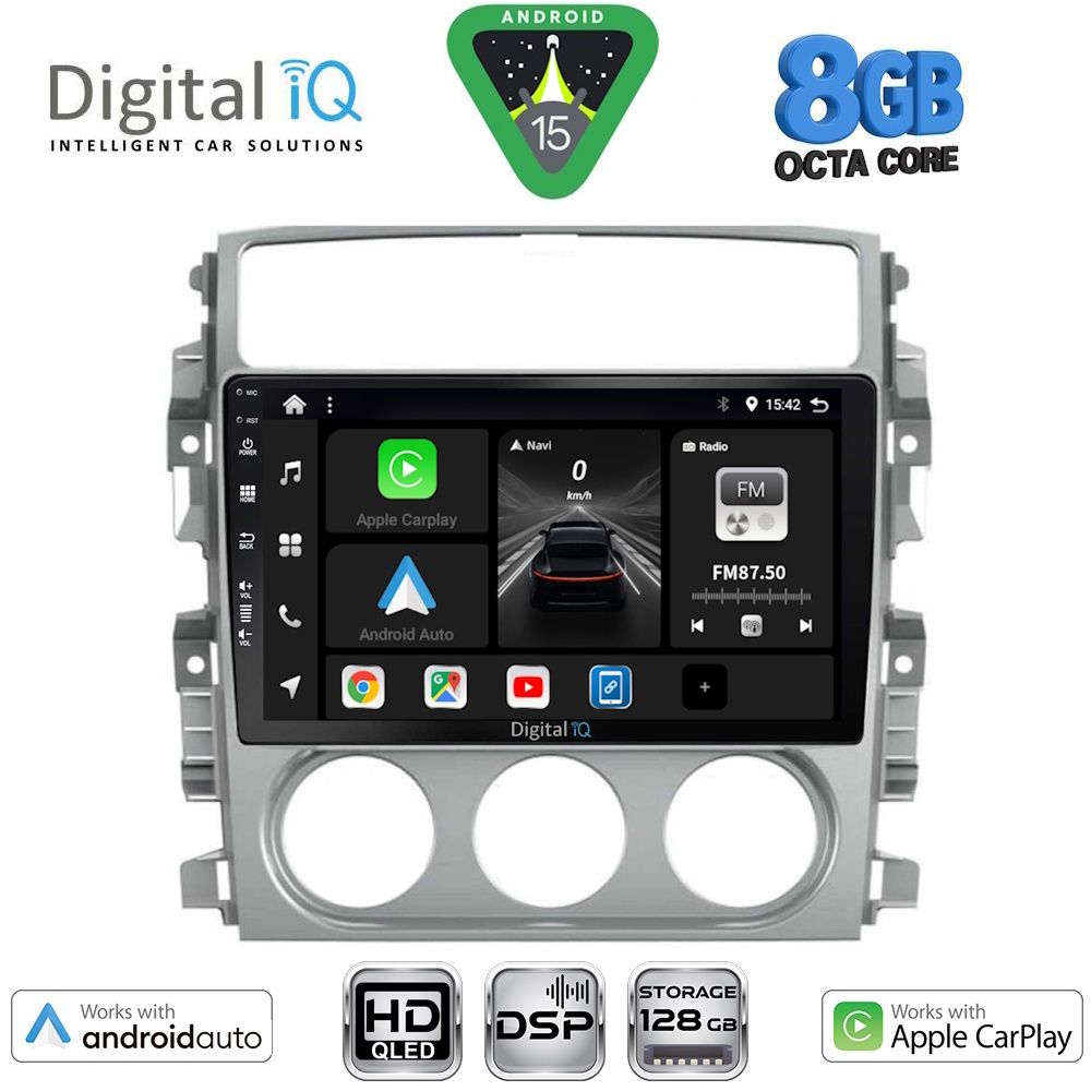 Βλησαρούλης Car Center - DIGITAL IQ BXF 7681_CPAA (9inc) MULTIMEDIA TABLET for SUZUKI LIANA mod. 2001-2007