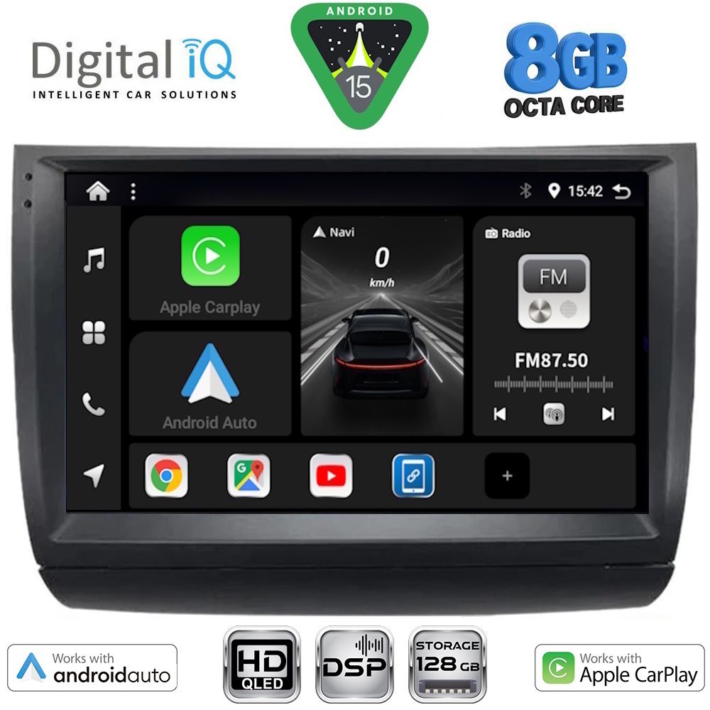 Βλησαρούλης Car Center - DIGITAL IQ BXF 7728_CPAA (9inc) MULTIMEDIA TABLET for TOYOTA PRIUS mod. 2003-2009