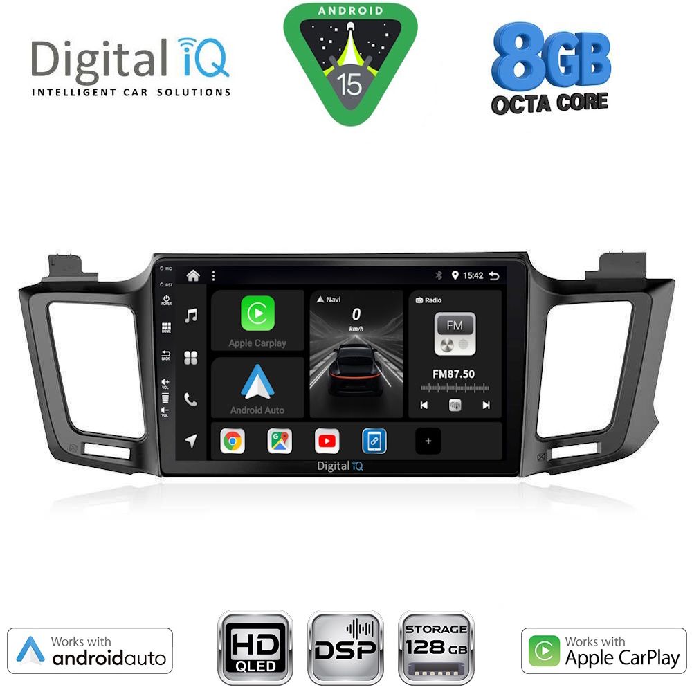 Βλησαρούλης Car Center - DIGITAL IQ BXF 7733_CPAA (10inc) MULTIMEDIA TABLET for TOYOTA RAV 4 mod. 2013-2019