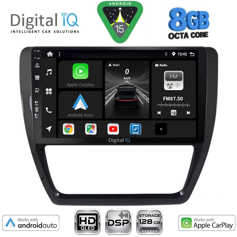 Βλησαρούλης Car Center - DIGITAL IQ BXF 7741_CPAA (10inc) MULTIMEDIA TABLET for VW JETTA mod. 2010-2016
