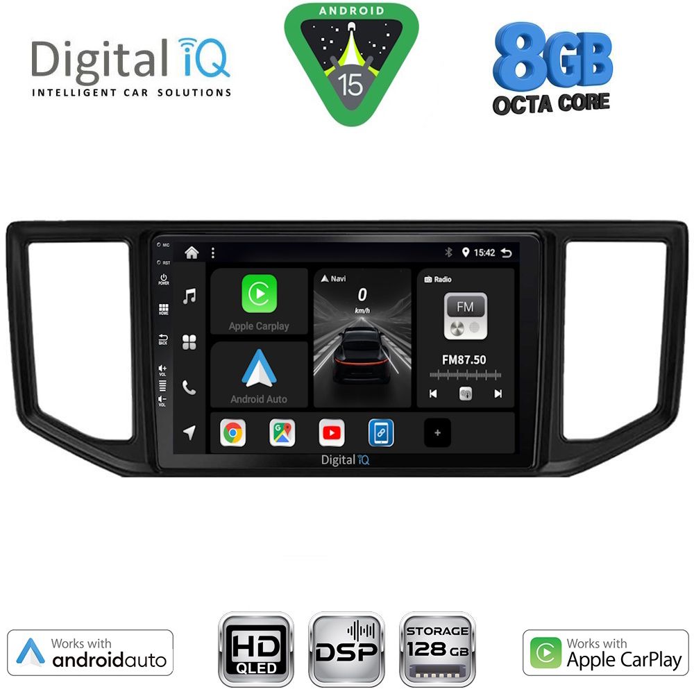 Βλησαρούλης Car Center - DIGITAL IQ BXF 7753_CPAA (10inc) MULTIMEDIA TABLET for VW CRAFTER mod. 2017-2026