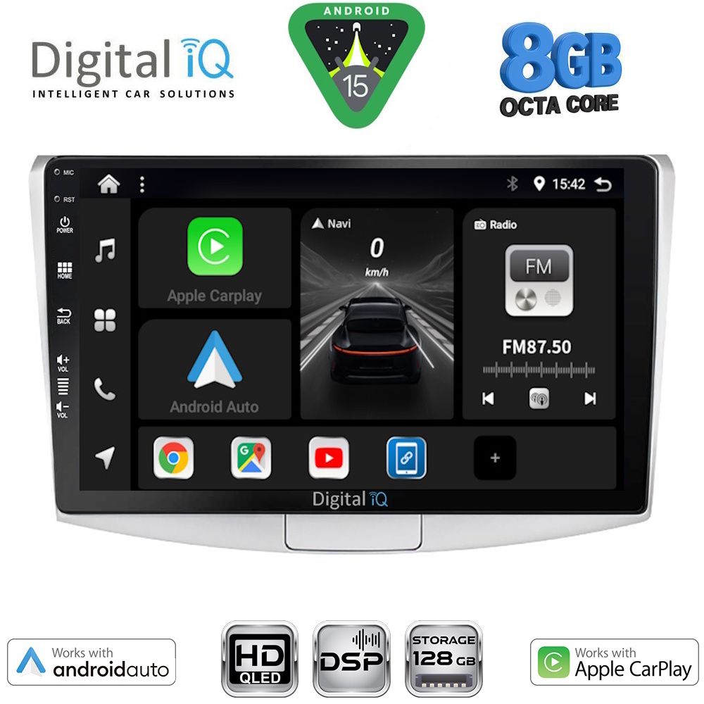 Βλησαρούλης Car Center - DIGITAL IQ BXF 7764_CPAA (10inc) MULTIMEDIA TABLET for VW PASSAT mod. 2010-2015