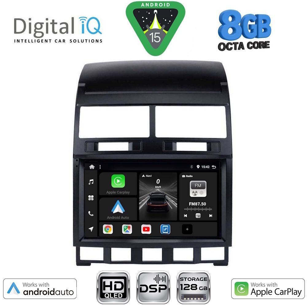 Βλησαρούλης Car Center - DIGITAL IQ BXF 7765_CPAA (9inc) MULTIMEDIA TABLET for VW TOUAREG mod. 2003-2011