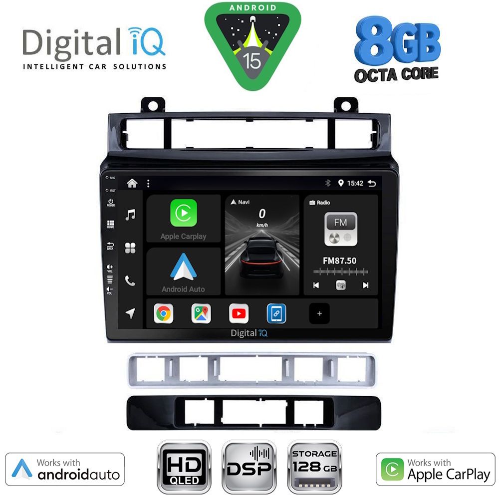Βλησαρούλης Car Center - DIGITAL IQ BXF 7766_CPAA (9inc) MULTIMEDIA TABLET for VW TOUAREG mod. 2011-2018