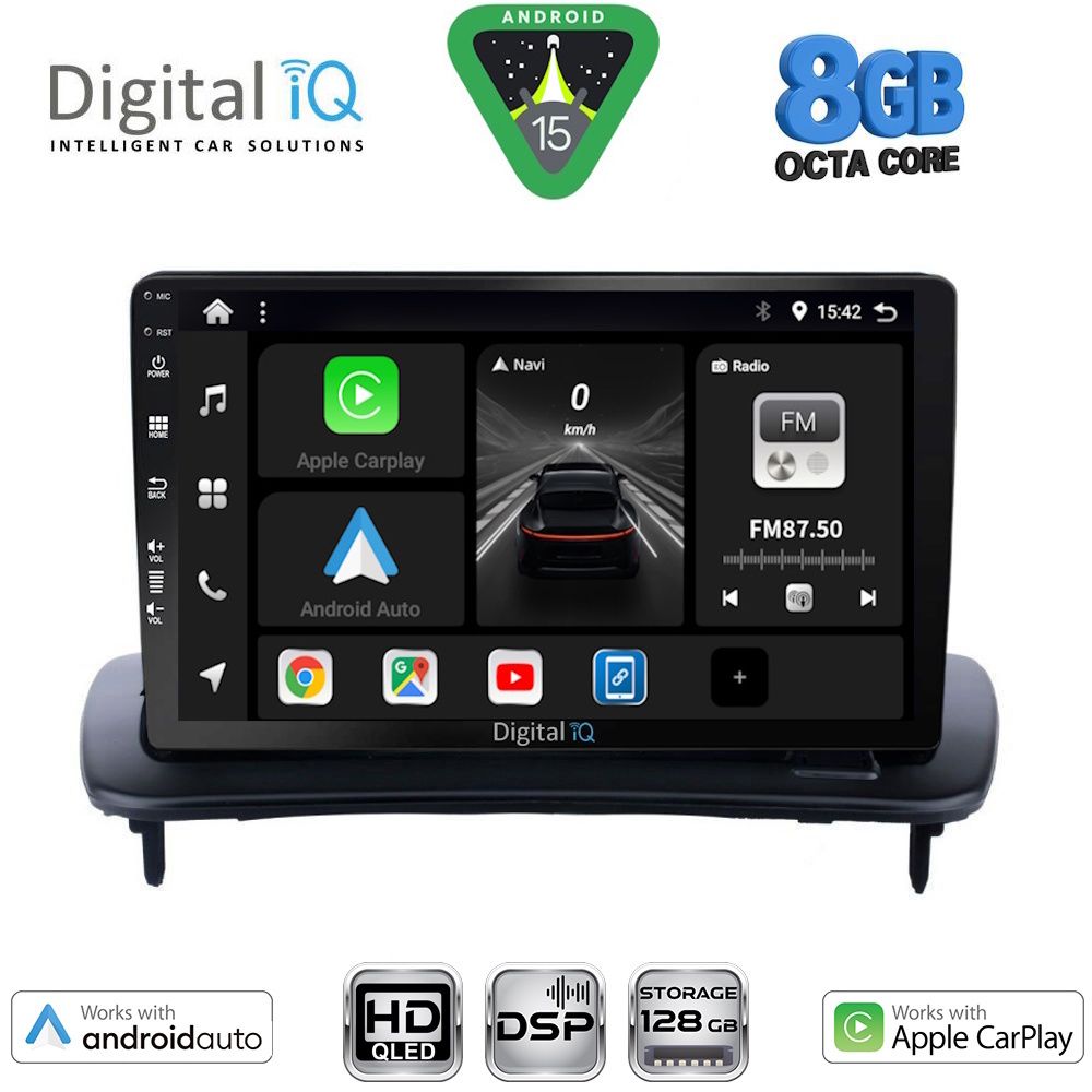 Βλησαρούλης Car Center - DIGITAL IQ BXF 7783_CPAA (9inc) MULTIMEDIA TABLET for VOLVO C30 - S40 mod. 2004-2013