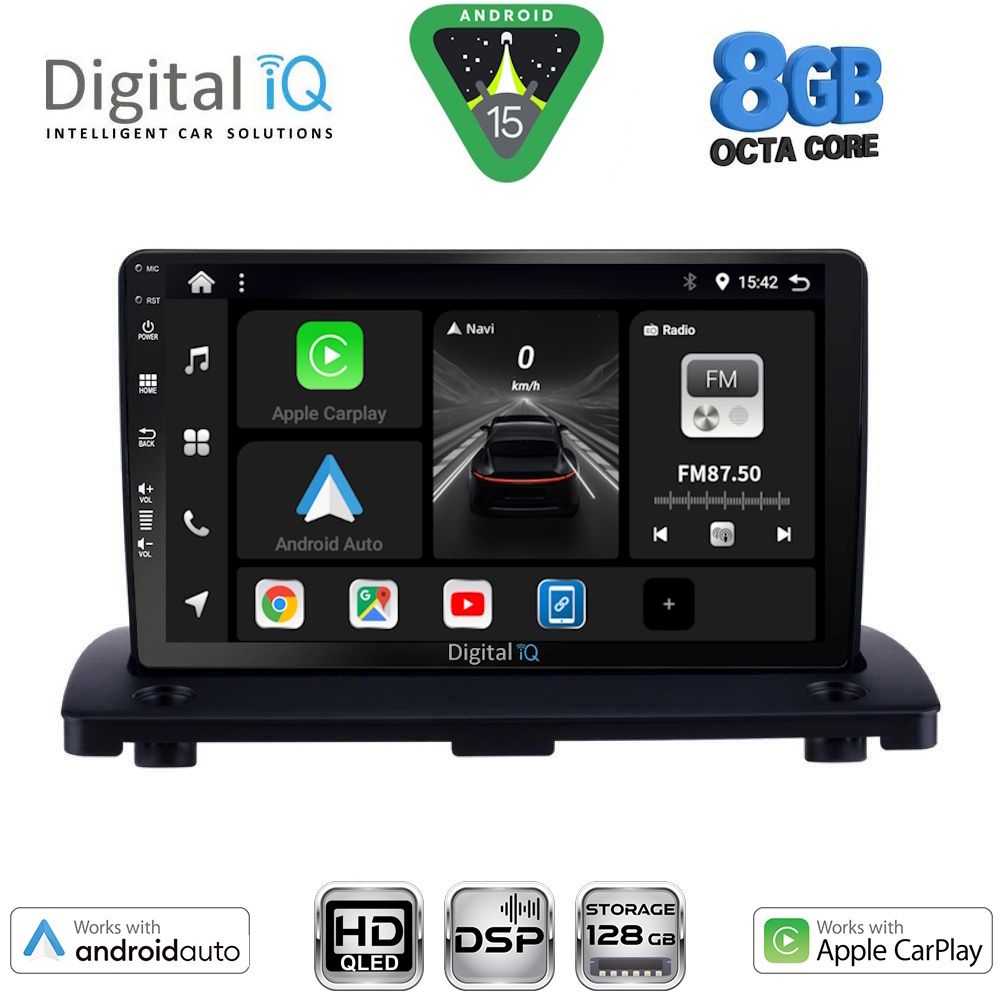 Βλησαρούλης Car Center - DIGITAL IQ BXF 7789_CPAA (9inc) MULTIMEDIA TABLET for VOLVO XC90 mod. 2002-2014