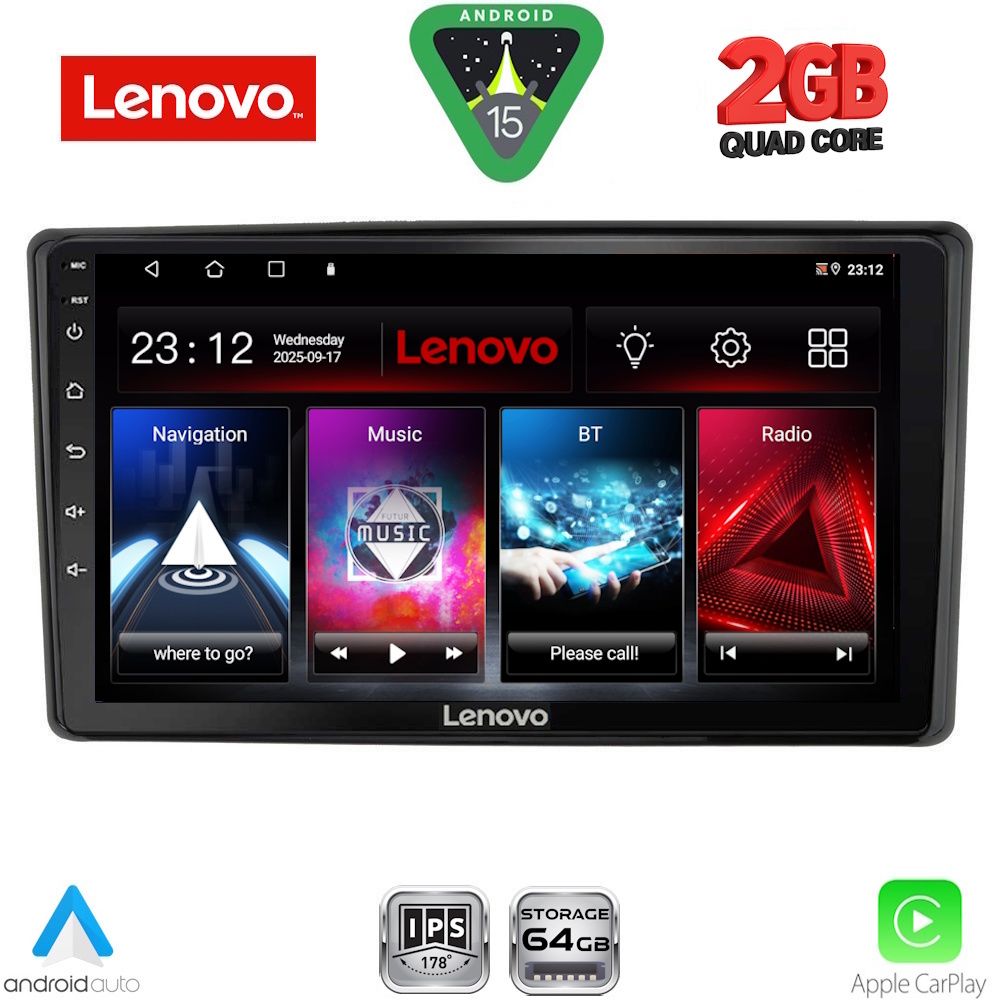 Βλησαρούλης Car Center - LENOVO LVD 2701_CPA (10inc) MULTIMEDIA TABLET for TOYOTA RAIZE mod. 2020-2026