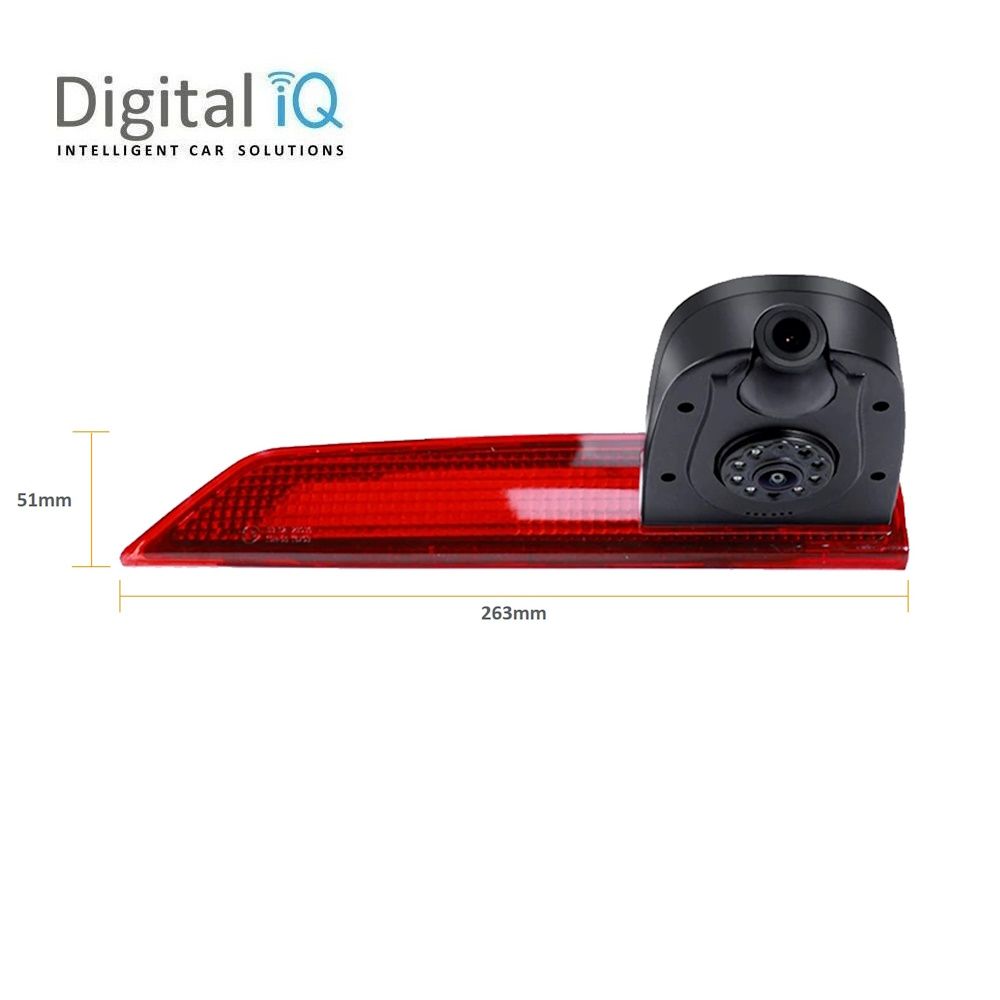 Βλησαρούλης Car Center - DIGITAL IQ CAMERA SL 819S DUAL (AHD) BRAKE LIGHT DUAL CAMERA FORD TRANSIT CUSTOM mod. 2016-2025