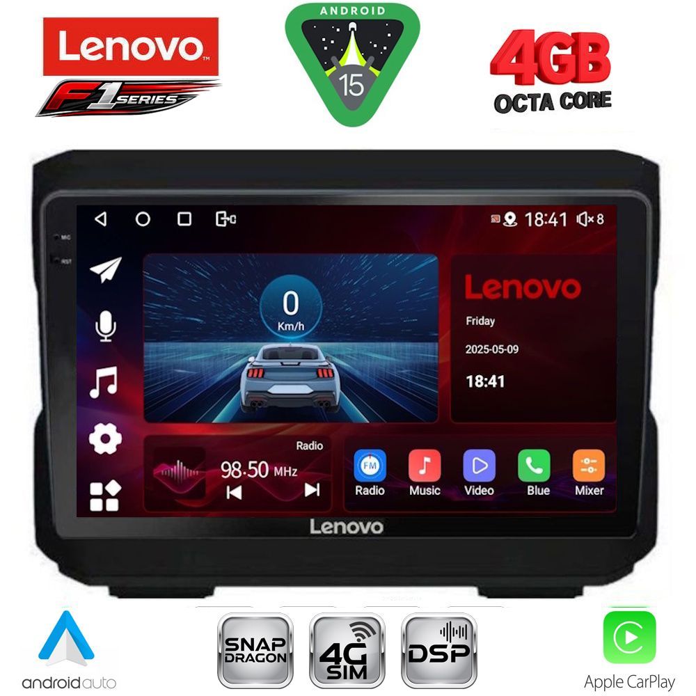 Βλησαρούλης Car Center - LENOVO SSQ 9272_CPA (10inc) MULTIMEDIA TABLET for JEEP mod. 2007-2014 - DODGE mod. 2007-2014