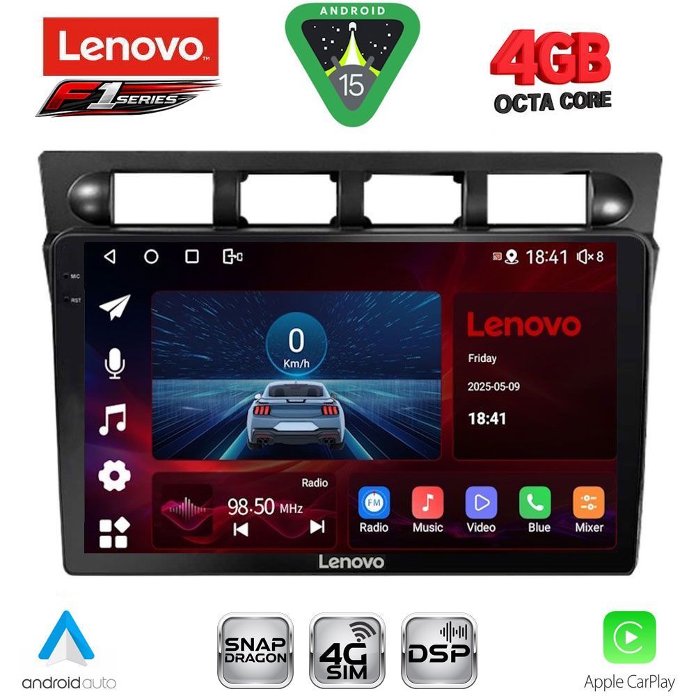 Βλησαρούλης Car Center - LENOVO SSQ 9306_CPA (9inc) MULTIMEDIA TABLET for KIA PICANTO mod. 2004-2008