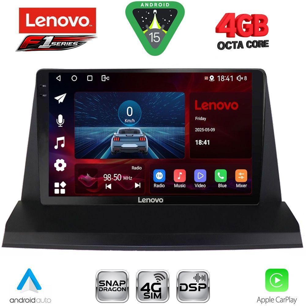 Βλησαρούλης Car Center - LENOVO SSQ 9350_CPA (9inc) MULTIMEDIA TABLET for LEXUS NX 200 mod. 2014-2022