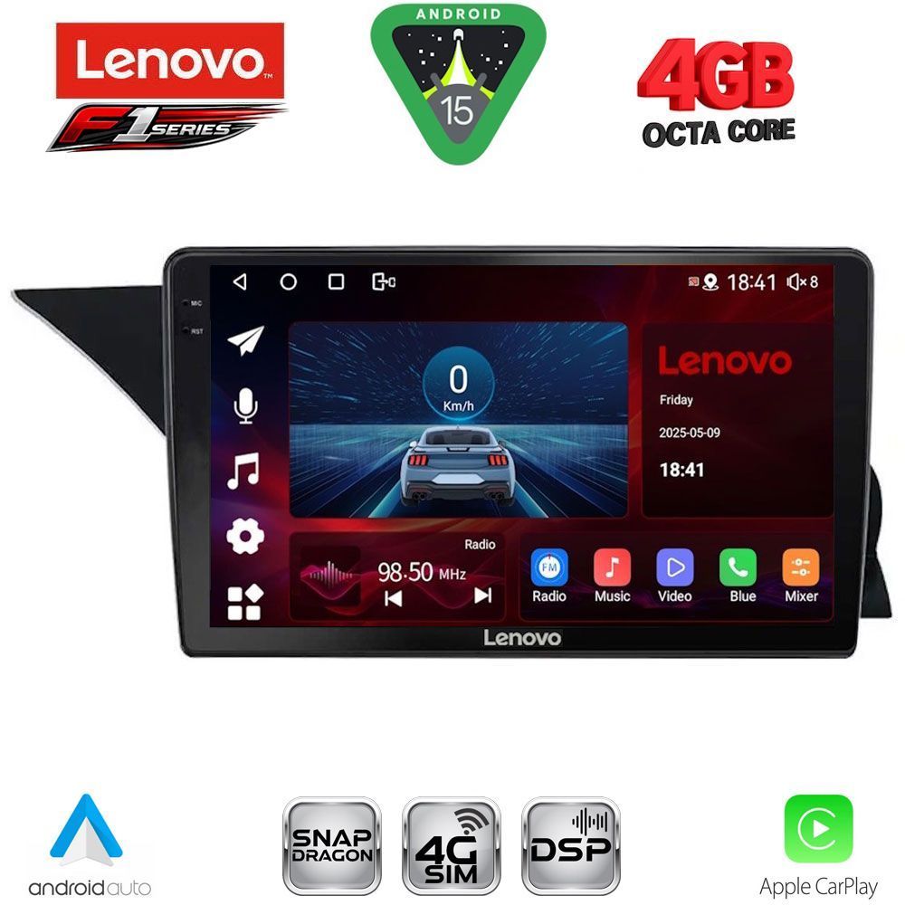 Βλησαρούλης Car Center - LENOVO SSQ 9411_CPA (NTG 4.0) (9inc) MULTIMEDIA TABLET for MERCEDES GLK (X204) mod. 2008-2012