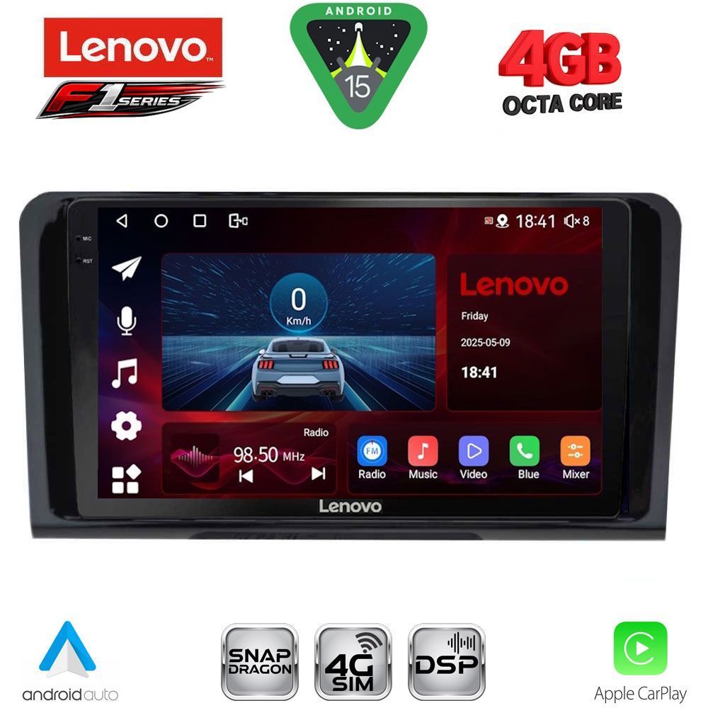 Βλησαρούλης Car Center - LENOVO SSQ 9414_CPA (9inc) MULTIMEDIA TABLET for MERCEDES ML (W164) – GL (X164) mod. 2005-2011