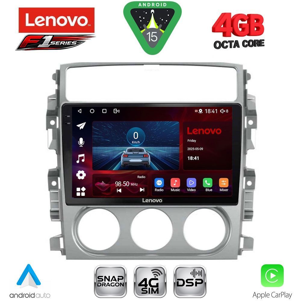 Βλησαρούλης Car Center - LENOVO SSQ 9681_CPA (9inc) MULTIMEDIA TABLET for SUZUKI LIANA mod. 2001-2007