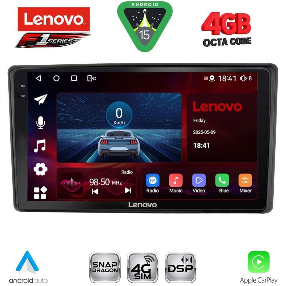 Βλησαρούλης Car Center - LENOVO SSQ 9701_CPA (10inc) MULTIMEDIA TABLET for TOYOTA RAIZE mod. 2020-2026