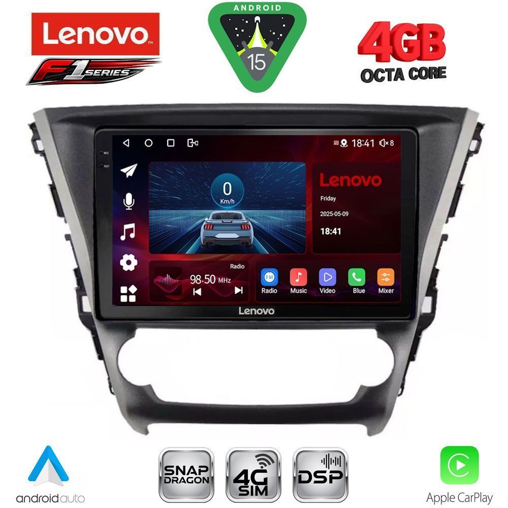 Βλησαρούλης Car Center - LENOVO SSQ 9706_CPA (10inc) MULTIMEDIA TABLET for TOYOTA AVENSIS mod. 2016-2019
