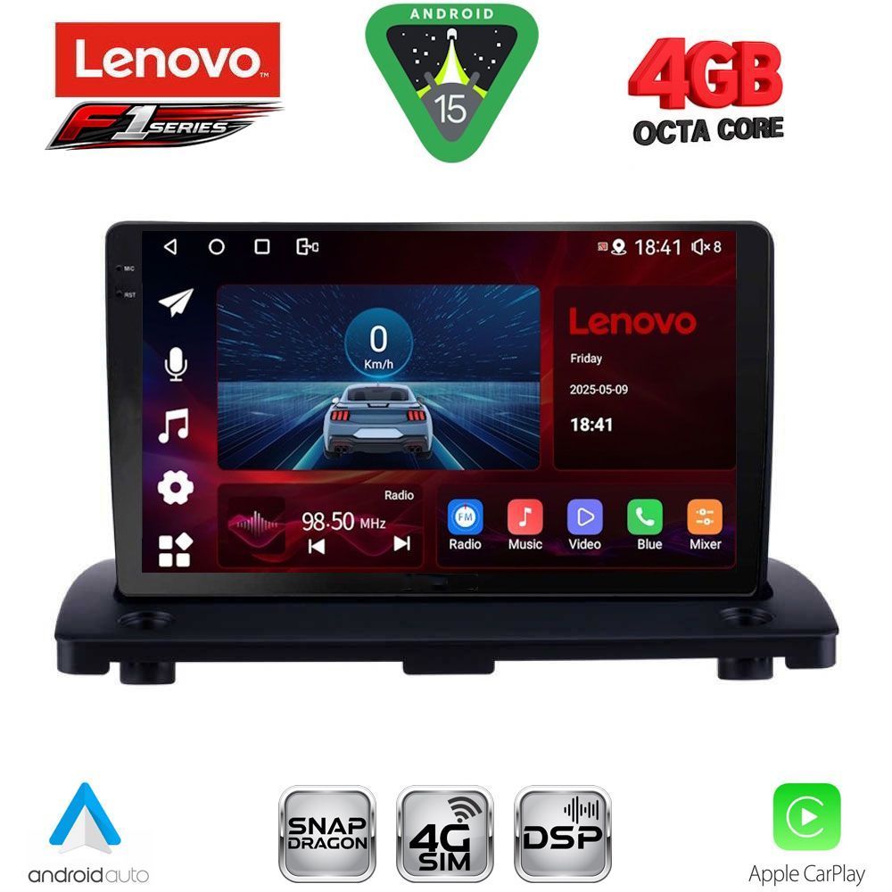 Βλησαρούλης Car Center - LENOVO SSQ 9789_CPA (9inc) MULTIMEDIA TABLET for VOLVO XC90 mod. 2002-2014