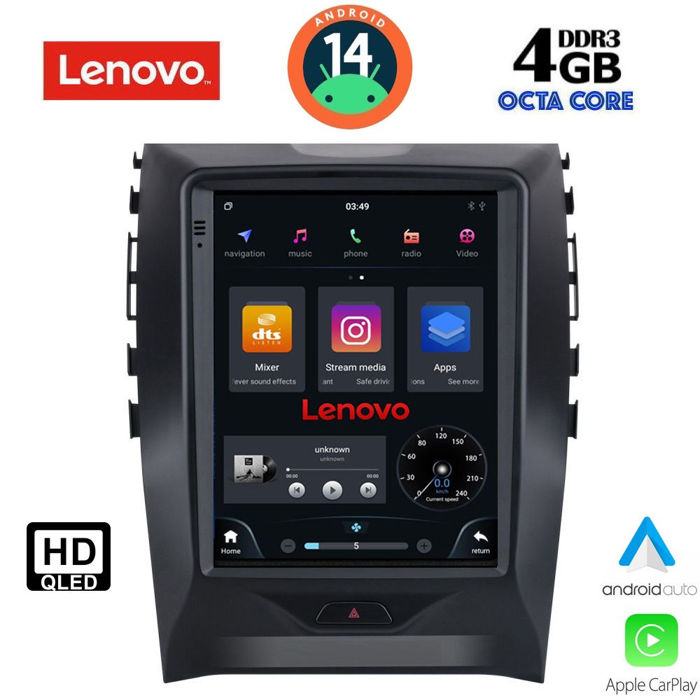 Βλησαρούλης Car Center - LENOVO SSX 9951_CPA TESLA STYLE for FORD EDGE mod. 2015-2023