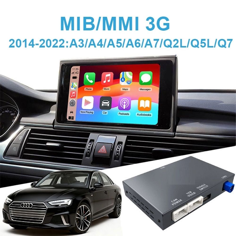 Βλησαρούλης Car Center - DIGITAL IQ AD 9014W CPA (WIRELESS CARPLAY / ANDROID AUTO BOX with 2 CAMERA IN for AUDI mod. 2014-2022 with MIB/MIB2)