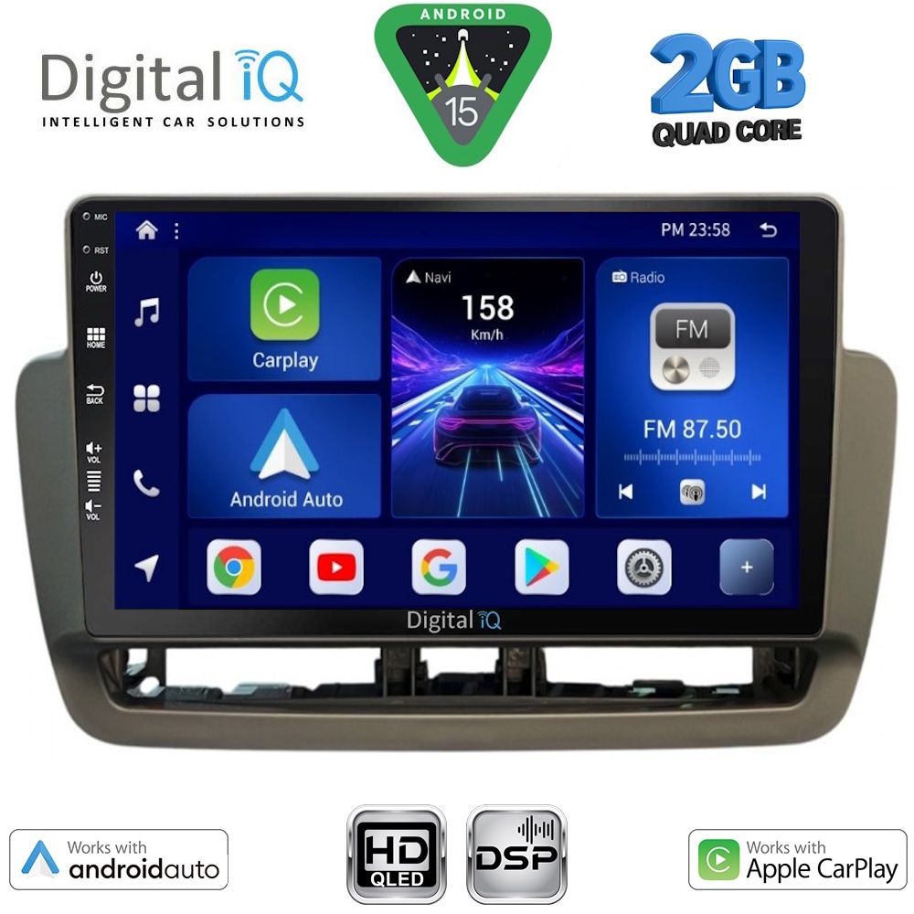 Βλησαρούλης Car Center - DIGITAL IQ BXC 3572_CPAA (9inc) MULTIMEDIA TABLET for SEAT IBIZA mod. 2012-2015