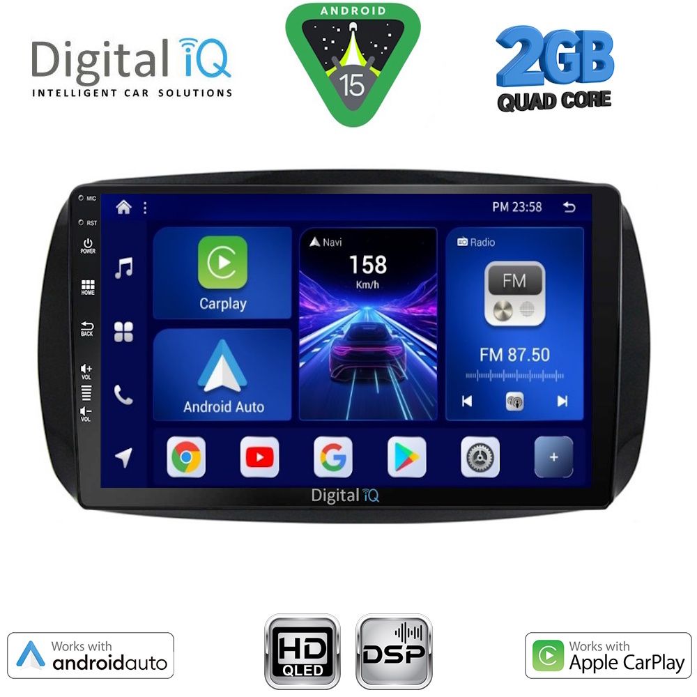 Βλησαρούλης Car Center - DIGITAL IQ BXC 3623_CPAA (9inc) MULTIMEDIA TABLET SMART mod. 2016-2024