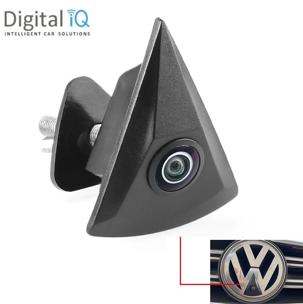 Βλησαρούλης Car Center - DIGITAL IQ CAMERA QS8170 (AHD-NTSC) FRONT CAMERA for VW LOGO mod. 2004-2018 (44mm)