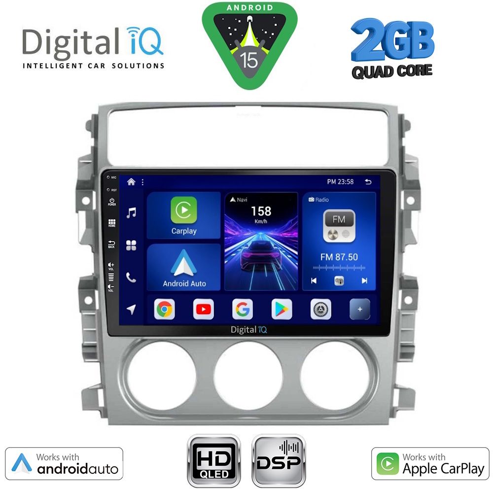Βλησαρούλης Car Center - DIGITAL IQ BXC 3681_CPAA (9inc) MULTIMEDIA TABLET for SUZUKI LIANA mod. 2001-2007