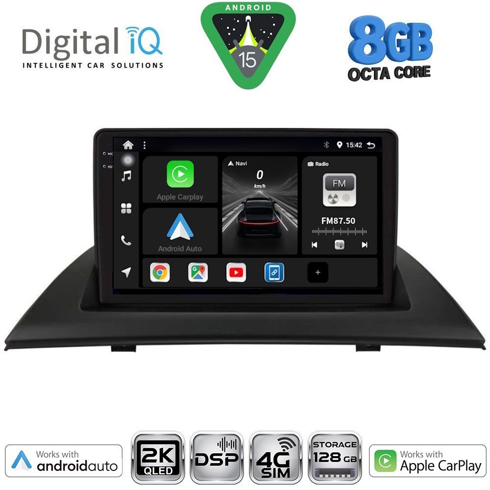 Βλησαρούλης Car Center - DIGITAL IQ BXF 11058_CPAA (9inc) MULTIMEDIA TABLET for BMW X3 (E83) mod. 2003-2010