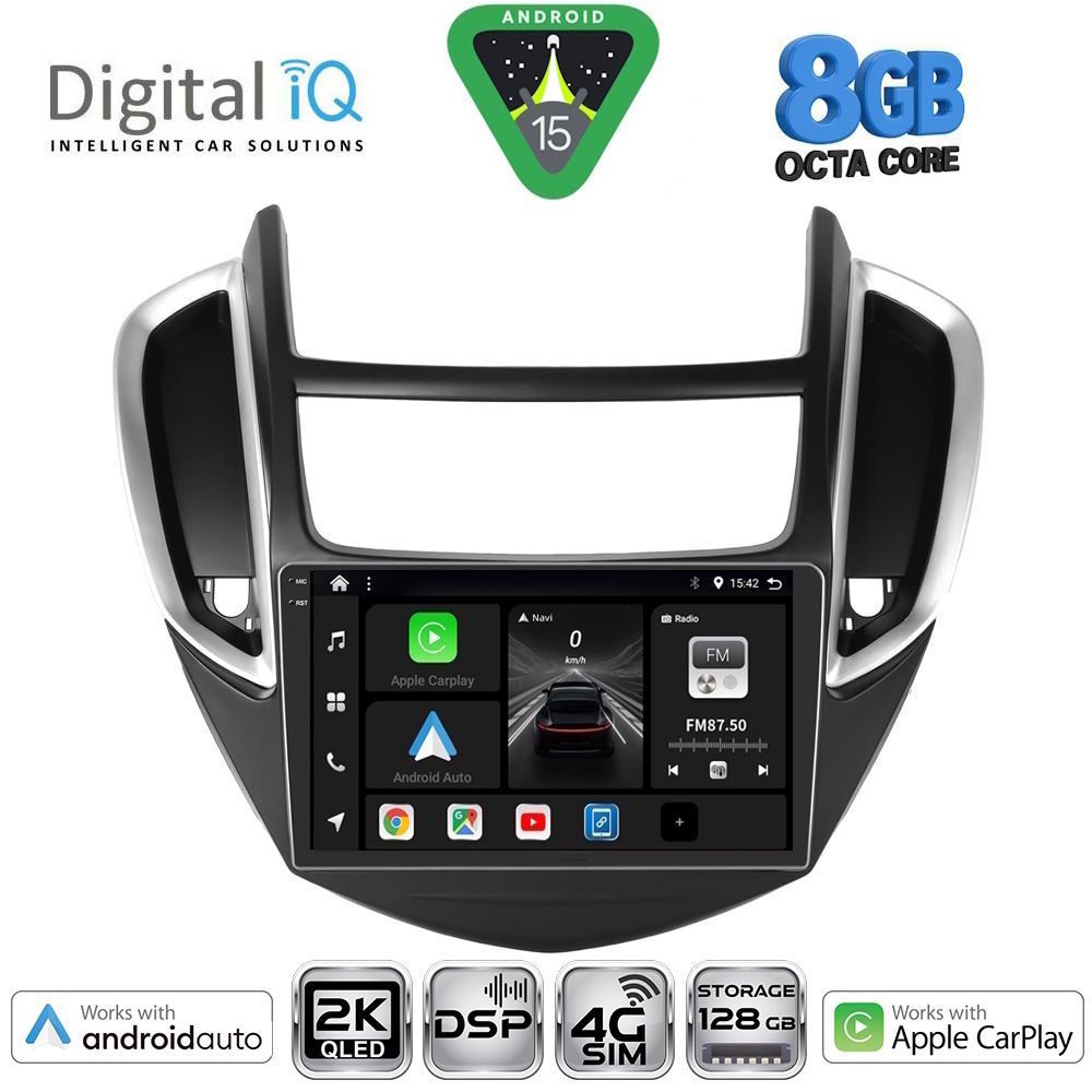Βλησαρούλης Car Center - DIGITAL IQ BXF 11080_CPAA (9inc) MULTIMEDIA TABLET for CHEVROLET TRAX mod. 2014-2022