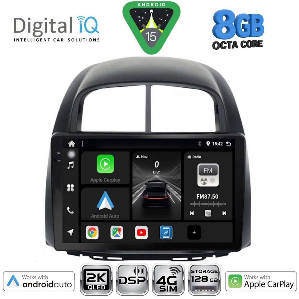 Βλησαρούλης Car Center - DIGITAL IQ BXF 11124_CPAA (10inc) MULTIMEDIA TABLET for DAIHATSU SIRION mod. 2006-2012
