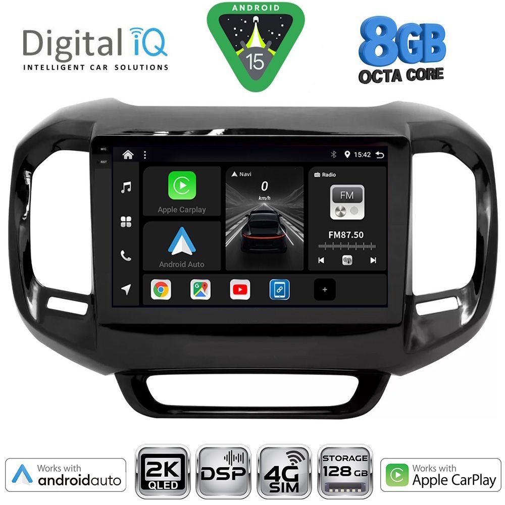 Βλησαρούλης Car Center - DIGITAL IQ BXF 11127_CPAA (9inc) MULTIMEDIA TABLET for FIAT TORO mod. 2017-2026