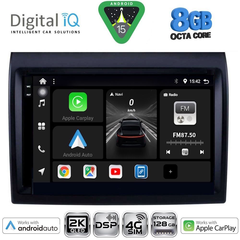 Βλησαρούλης Car Center - DIGITAL IQ BXF 11140_CPAA (9inc) MULTIMEDIA TABLET for FIAT DUCATO mod. 2006-2011