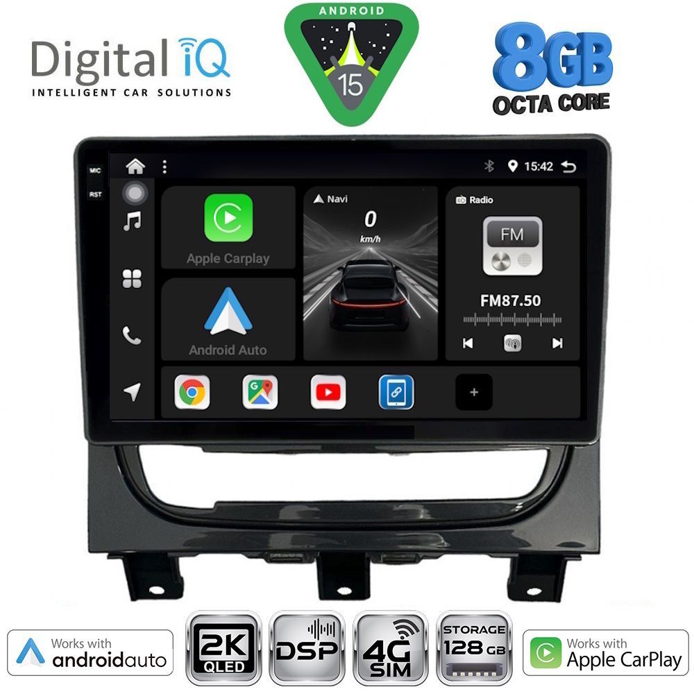 Βλησαρούλης Car Center - DIGITAL IQ BXF 11146_CPAA (9inc) MULTIMEDIA TABLET for FIAT STRADA mod. 2012-2020