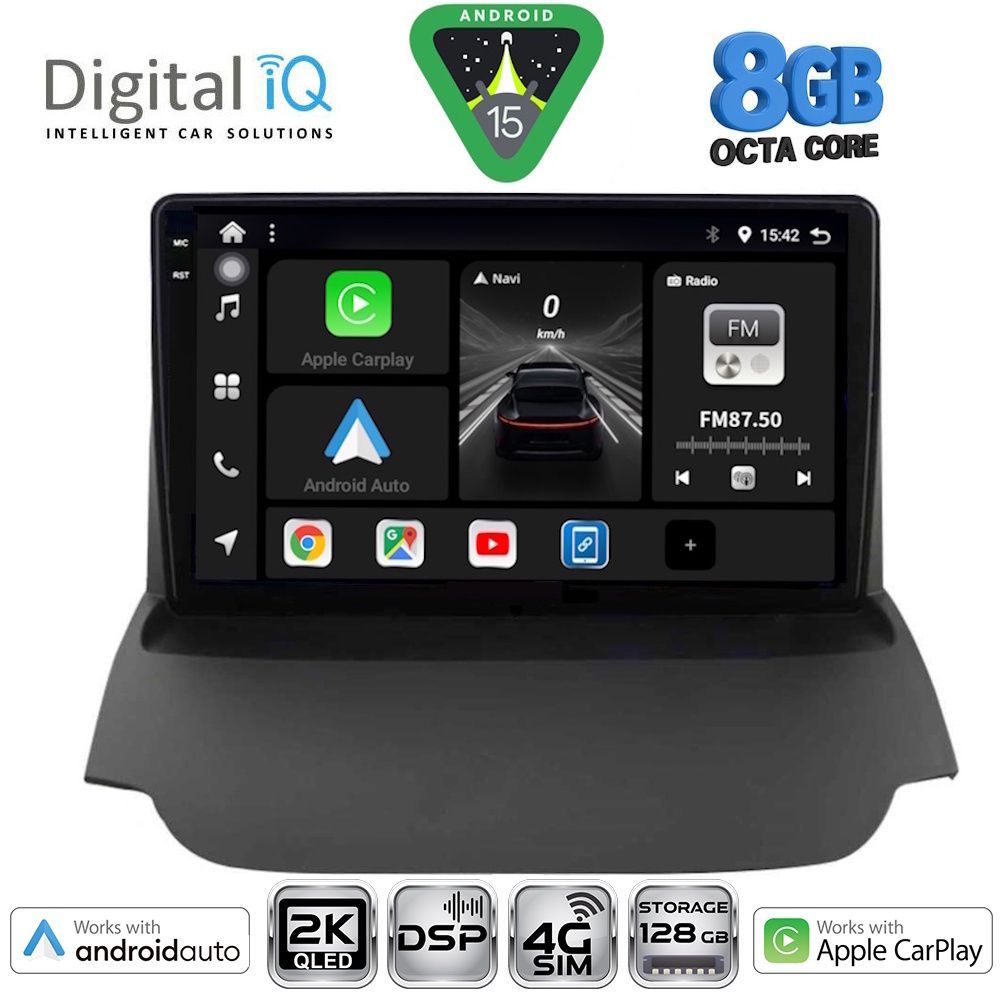 Βλησαρούλης Car Center - DIGITAL IQ BXF 11150_CPAA (9inc) MULTIMEDIA TABLET for FORD ECOSPORT  mod. 2012-2018